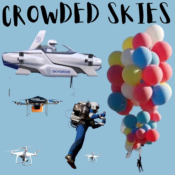 Flying cars, drones, jetpacks and coronavirus poofighters