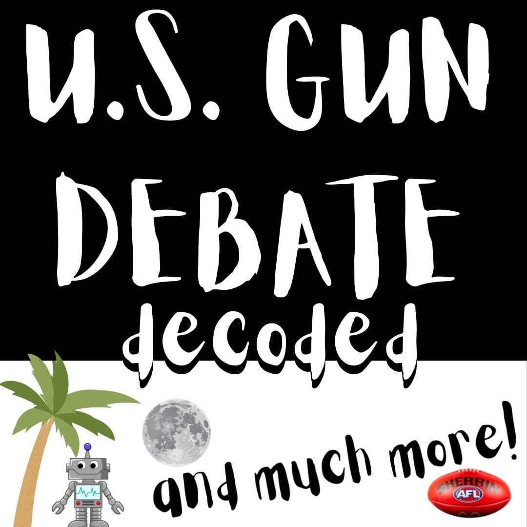 US gun debate, robot surgeons, moon sprouts, and sinkholes